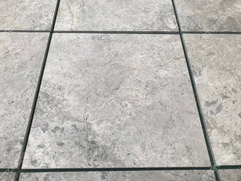 honed tundra grey marble tile