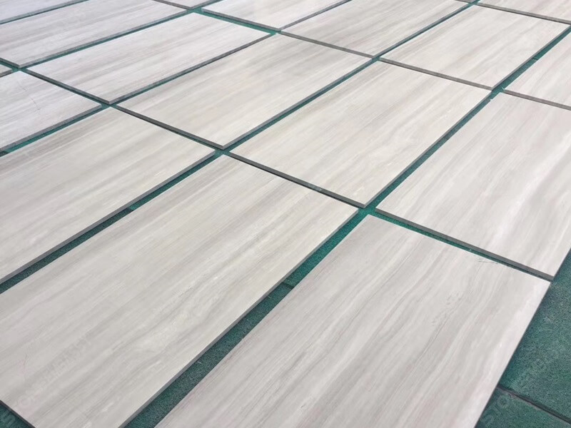 white wooden marble tile