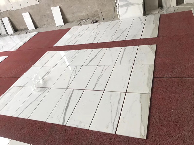 Polished Calacatta Gold Marble 1cm Thick Tiles (3)
