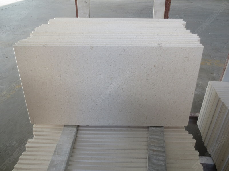 limra white limestone tile
