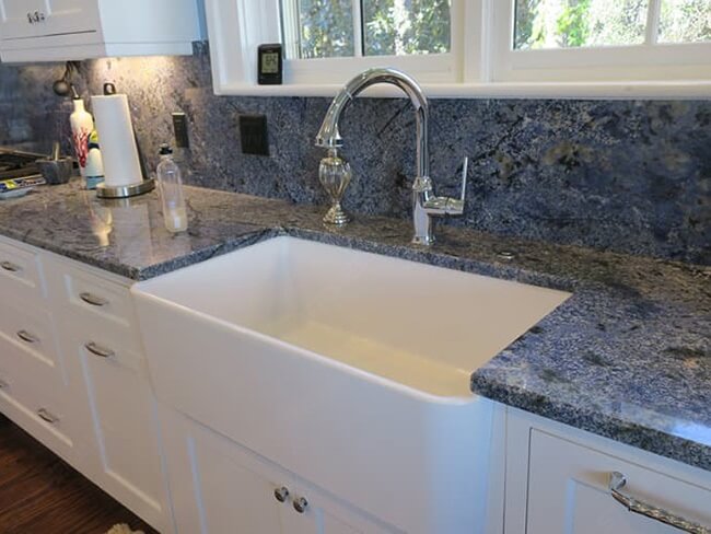 blue bahia granite kitchen countertops