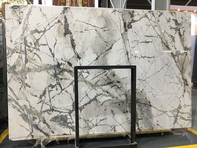 invisible grey marble slab