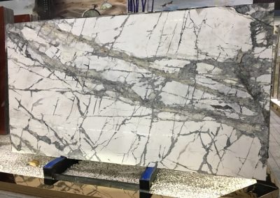 invisible grey marble slabs