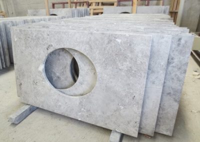 tundra grey marble tops