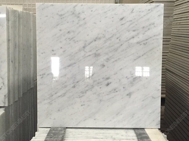 1cm carrara marble tile